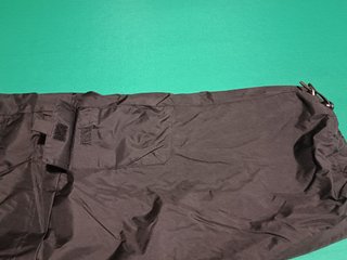 Pantaloni da neve neri taglia XL