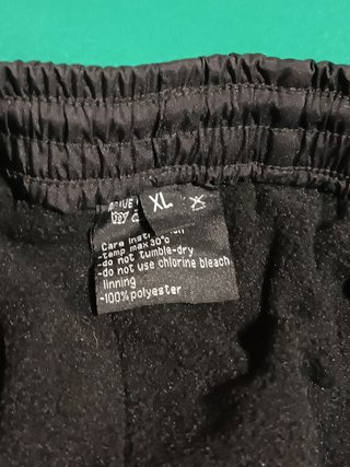 Pantaloni da neve neri taglia XL