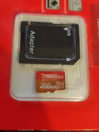 Micro SD 256GB PRO PLUS + Adaptador