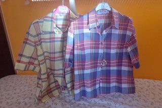2 Camicie Stile Country Vintage Donna