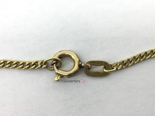 cadena oro 9k 20cm