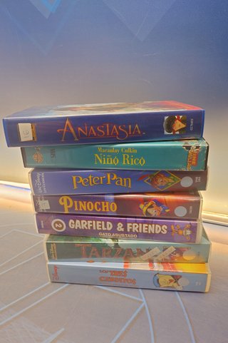 7 Películas VHS Disney Clásicos y Más