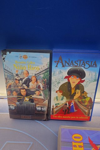 7 Películas VHS Disney Clásicos y Más