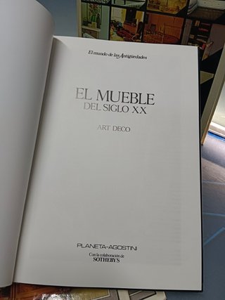 4 tomos, 3 libros el mundo de las antigüedades + Gran libro de la decoración