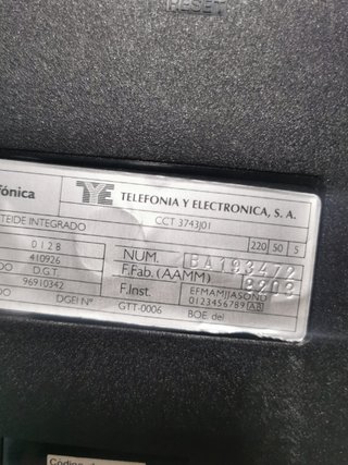 Teléfono hogar u oficina TEIDE integrado