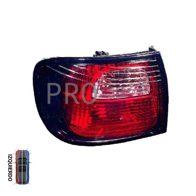 Piloto Trasero Sin Portalámparas Rojo Exterior - Izquierdo - Nissan PRIMERA (P12) (1999-2002)