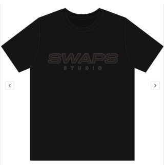 Camiseta Negra Swaps Studio Edición Limitada