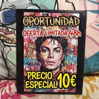 Lienzo Michael Jackson Thriller OFERTA