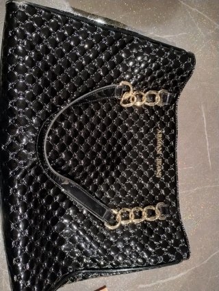 Borsa Armani Jeans nera trapuntata