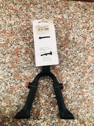 Cavalletto centrale bici regolabile