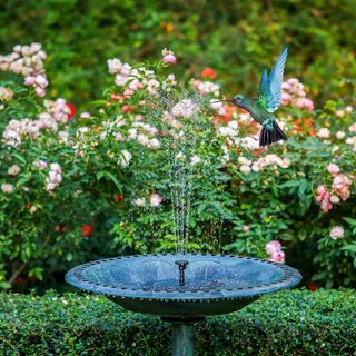 Fontana solare AISITIN 2,5 W per giardino all'aperto
