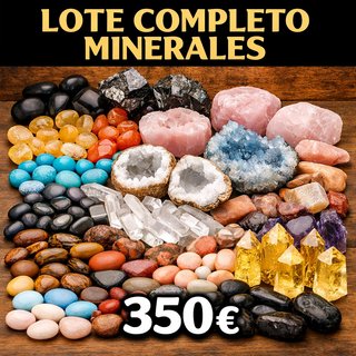 Lote Completo Minerales 350€