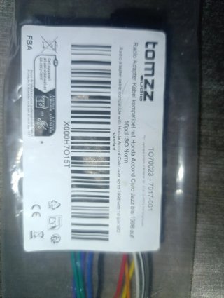Adaptador Radio Honda Accord Civic Jazz