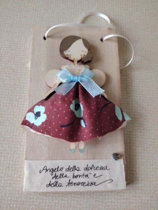 Quadretto decorativo angelo