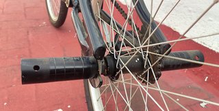 Bicicleta BMX Negra