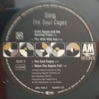 Sting - The Soul Cages Vinilo