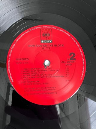 New Kids on the Block - HITS / vinilo LP