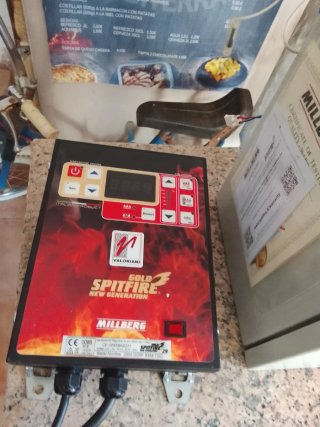 Quemador para horno de pizza