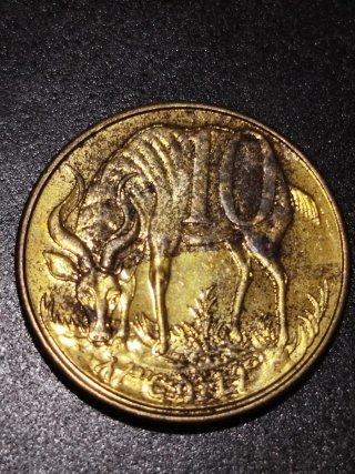 Moneda de Etiopía León de Judá