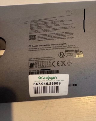 Apple Watch Ultra 3 Negro/Gris