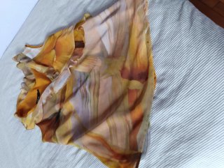 Top gasa estampado floral