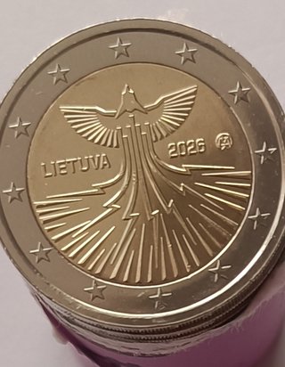 Lituania 2€ 2026 Independencia Energética UNC