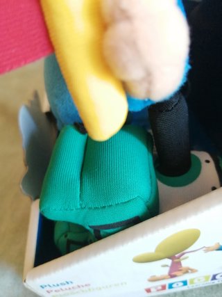 Pocoyó Peluche Ferroviario con Tren Nuevo Bandai