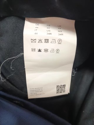 Traje Hugo Boss Azul