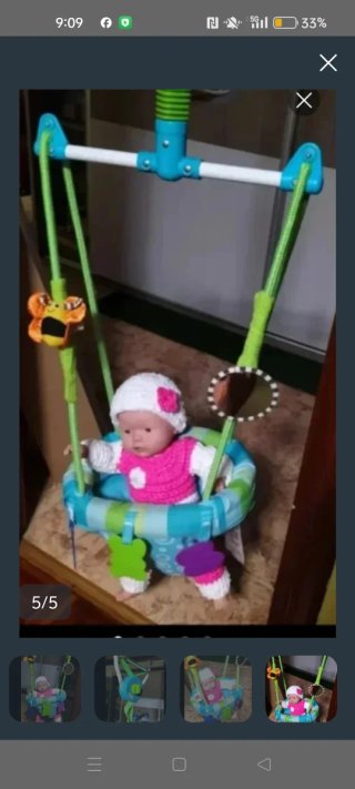 Columpio saltador para bebé