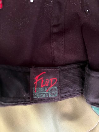 Vintage cap public enemy flud 1990 snapback usa