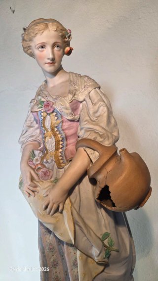 Figura porcelana francesa siglo XIX