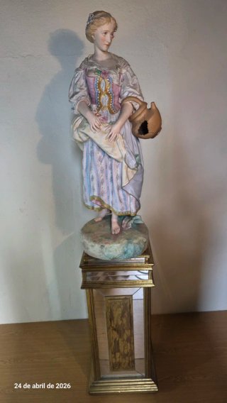 Figura porcelana francesa siglo XIX