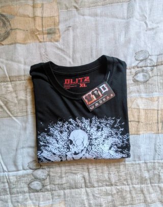 Camiseta Blitz Zombie Negra Talla L