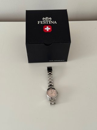 Reloj Festina Mujer Rosa y Plateado