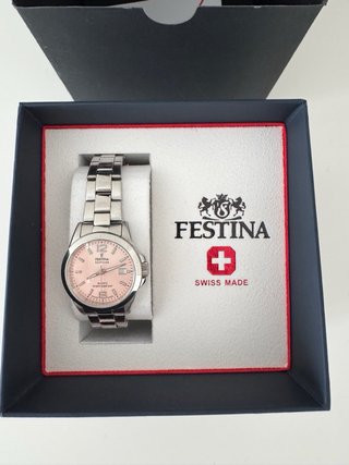 Reloj Festina Mujer Rosa y Plateado