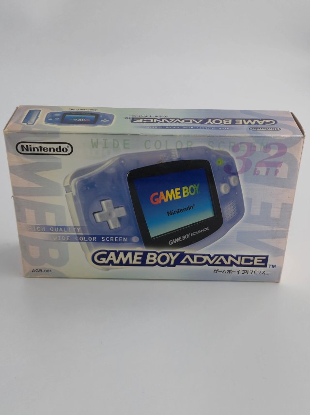Game Boy Advance Transparente + Caja Japonesa