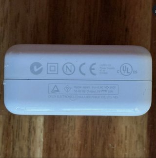 Cargador USB Apple Original