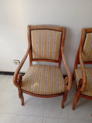 Trisillo Isabelino Madera y Tela