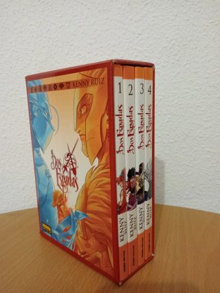 Manga Dos espadas con cofre