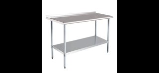 Mesa Acero Inoxidable Cocina 61x152