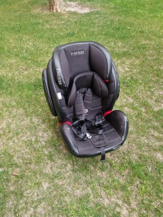 Silla coche grupo 1-2 negra SIDEARMOR ISOFIX