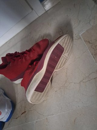 Botas de Baloncesto Rojas adidas 44.2