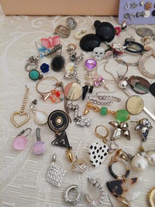 Lotto orecchini donna