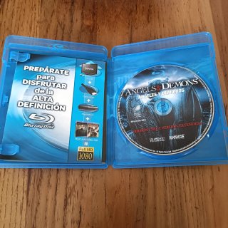 Blu-ray Ángeles y Demonios (Tom Hanks)