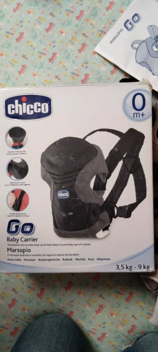 Mochila Portabebés Chicco Go 0-9kg