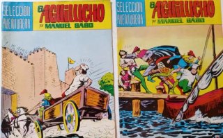 Lote de 7 comics el Aguilucho.Año 1982