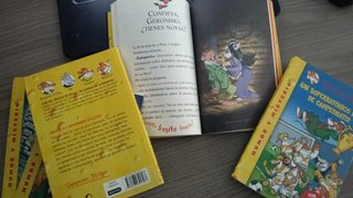Pack 5 libros de bolsillo de Gerónimo Stilton