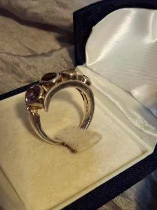 Anello Argento 925 con Pietre dure