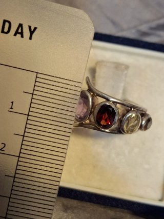 Anello Argento 925 con Pietre dure