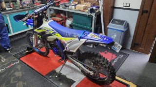 Sherco Moto Enduro Azul/Blanco
